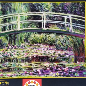 Puslespil 1500 brikker Eduka, Claude Monet motiv. Som nyt