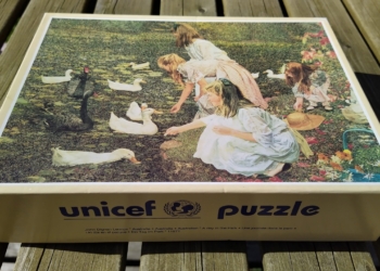 UNICEF puslespil 1000 brikker.