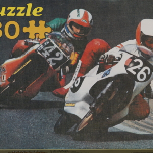Sjælden MOTOGP puslespil fra 70 erne. 280 brikker. God stand fra Educa puzzles
