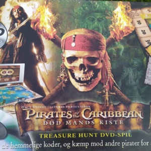 Disneyspil – DVD pirates of the caribbean – Treasure hunt DVD spil
