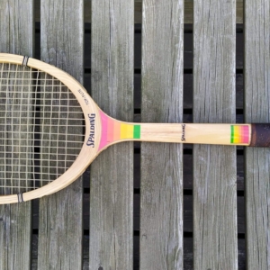 Spalding Top flite 7 ply, vintage tennisketcher håndlavet i Belgien. Fremstår som ny.