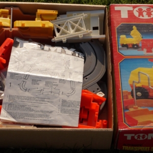 Sjældent sæt – Tomy automatic transport service art nr 9182 fra 1977 Mint condition