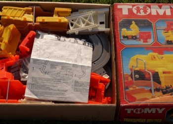 Sjældent sæt – Tomy automatic transport service art nr 9182 fra 1977 Mint condition