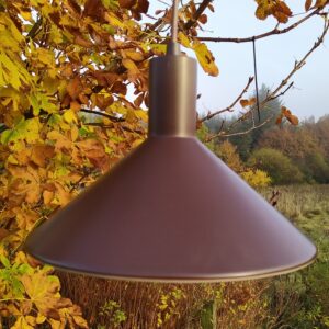 Retro design pendel 25 cm i diameter