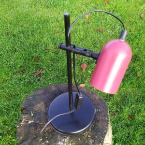 Horn dansk design lampe Type 435 lys blomme farve