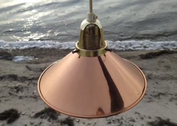 Lækker kobber pendel 22 cm