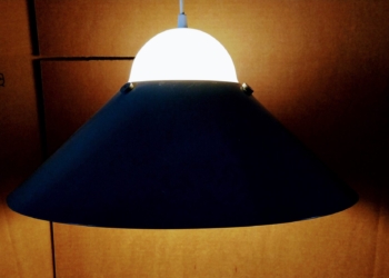 Stor smuk retro industri lampe 44 cm
