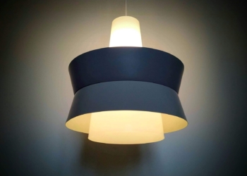 Smuk unik stor retro pendel. 25 cm i diameter.