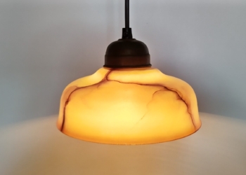 Smuk antik sunburst pendel. 20 cm. Nyt el.