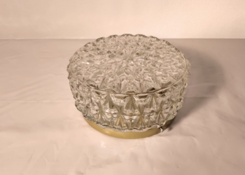 Stjerne plafond klart glas. 20 cm