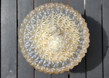 Stor plafond med stjernemønster. Hologram skær. 24,5 cm