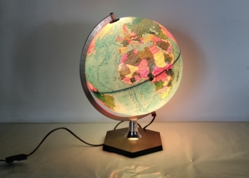 Vintage globus fra 70 erne. Dansk håndværk. Scan Globe type 5