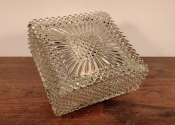 Smuk eksklusiv plafond i klart glas.
